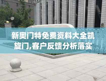 新奥门特免费资料大全凯旋门,客户反馈分析落实_HD3.227-2