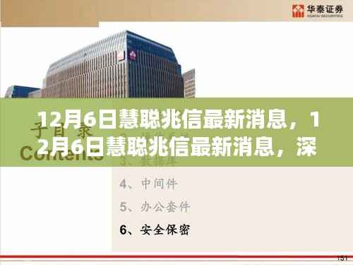 深度解读慧聪兆信最新观点,12月6日消息速递