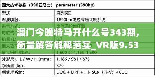 澳门今晚特马开什么号343期,衡量解答解释落实_VR版9.539