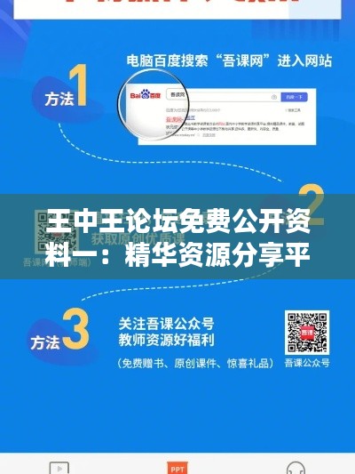 王中王论坛免费公开资料一:精华资源分享平台
