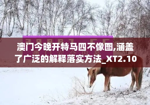 澳门今晚开特马四不像图,涵盖了广泛的解释落实方法_XT2.106